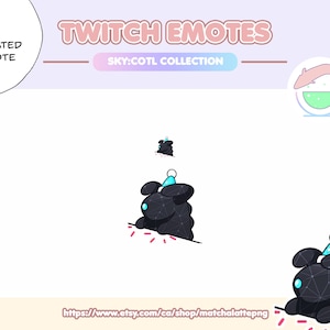 Animated Bongo Krill Sky Children of the Light Anniversary Hat Dance Excited Cute Kawaii Emote | Premade | Twitch, Discord, YouTube