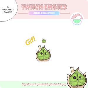 Animated Wiggle Korok Korogu Makar Dance Eccitato Cute Kawaii Emote / Premade / Twitch, Discord, YouTube