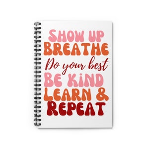 Affirmation - Spiral Notebook - Ruled Line