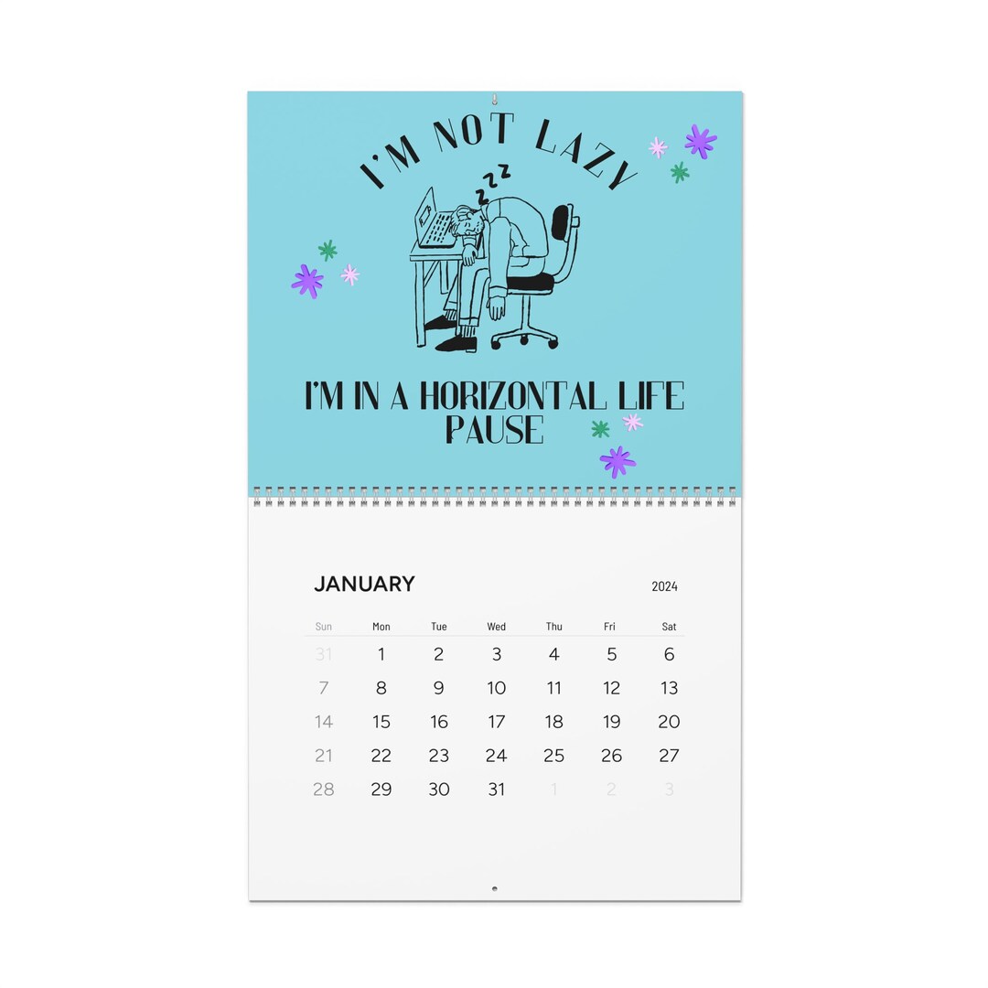 Demotivational 2025 Calendar Office Edition Etsy