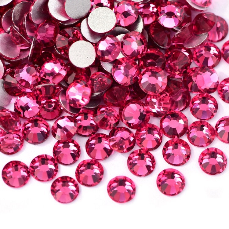 14400 GLASS Bulk Bag Non-hotfix Color Rhinestones 100 Gross Flatback ...