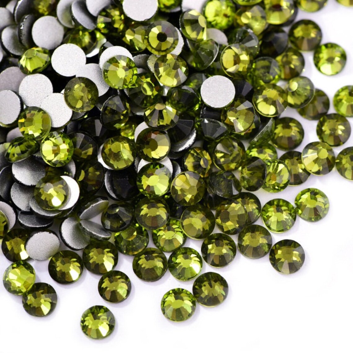 14400 GLASS Bulk Bag Non-hotfix Color Rhinestones 100 Gross Flatback ...