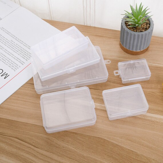 5pcs 6 Sizes Storage Containers for Beads, Charms, Jewelry Findings,  Plastic Storage Organizer, Supplies 