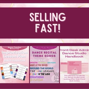 Pre School Dance Ballet Jazz Curriculum Lesson Plans for Dance Teachers ...