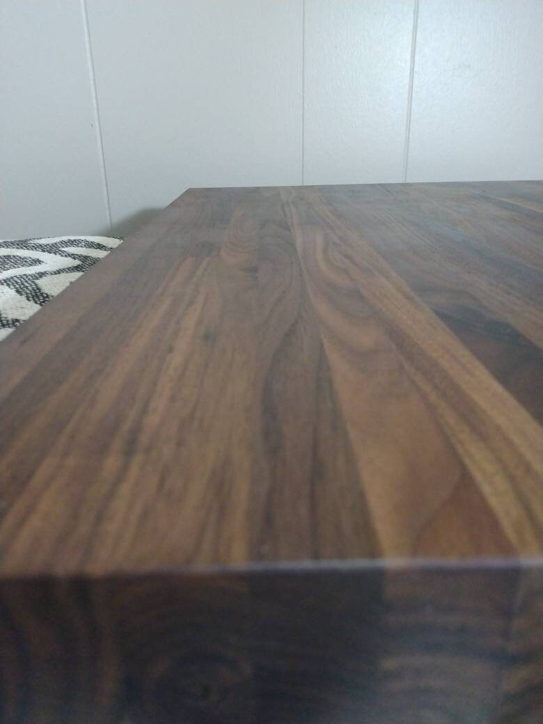 Walnut Edge Grain Charcuterie Board Butcher Block Stovetop Cutting
