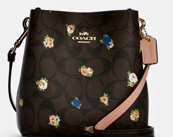 flower print coach bags