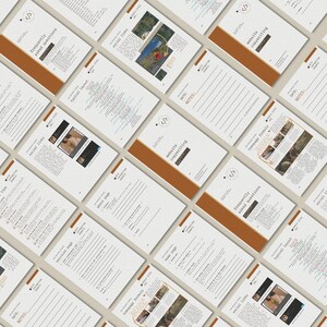 May include: A set of printable worksheets with the text "Frequently Asked Questions" and "Layout Copywriting" on the top of each page. The worksheets are designed to help with writing product descriptions for online shops.