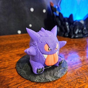3D-geprinte "gebreide" Gengar
