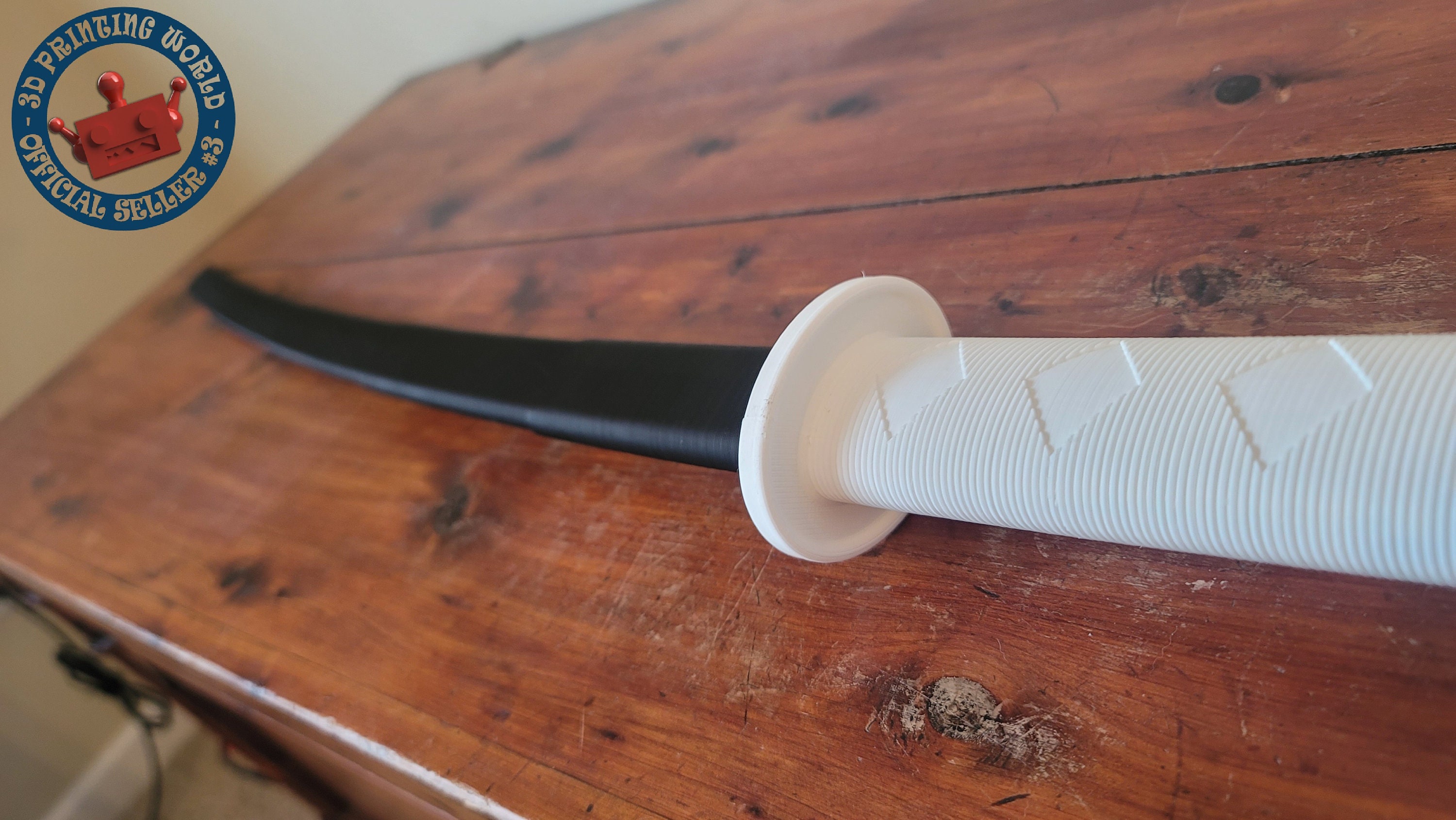 3D printable Collapsible Sword - Épée dépliable - No support