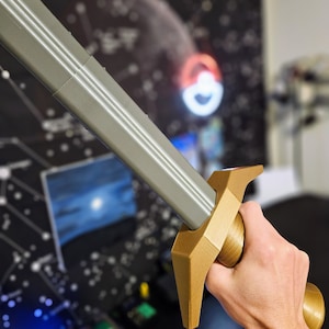 3' 10" instortend slagzwaard | 3D-geprint cosplay-zwaard