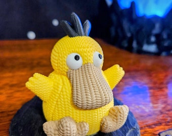 3D Printed "Knitted" Psyduck