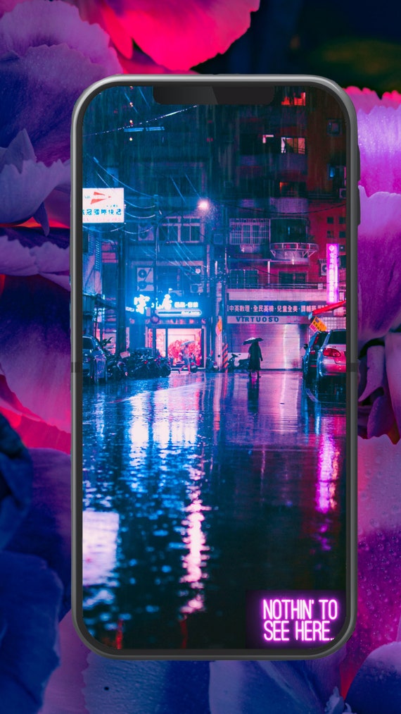 Aesthetic Phone Wallpaper Neon Dope Digital Iphone Etsy Aesthetic Phone Wallpaper Neon Dope Digital Iphone Etsy