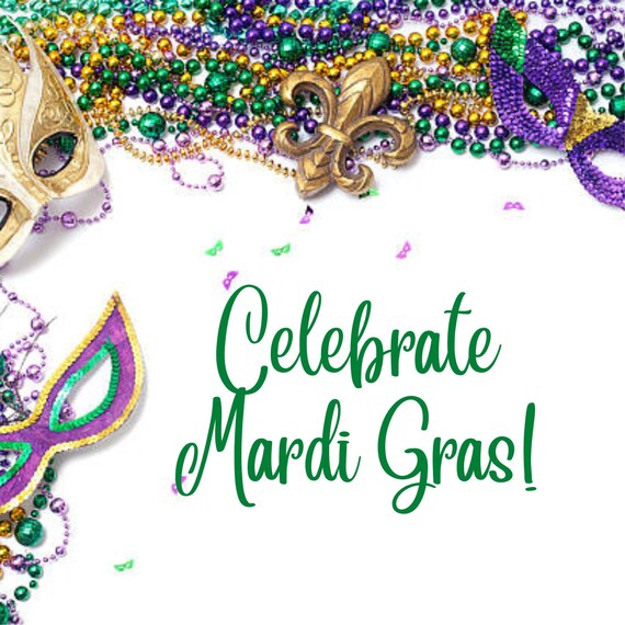 Printable Mardi Gras Celebration Bundle 3 - Etsy