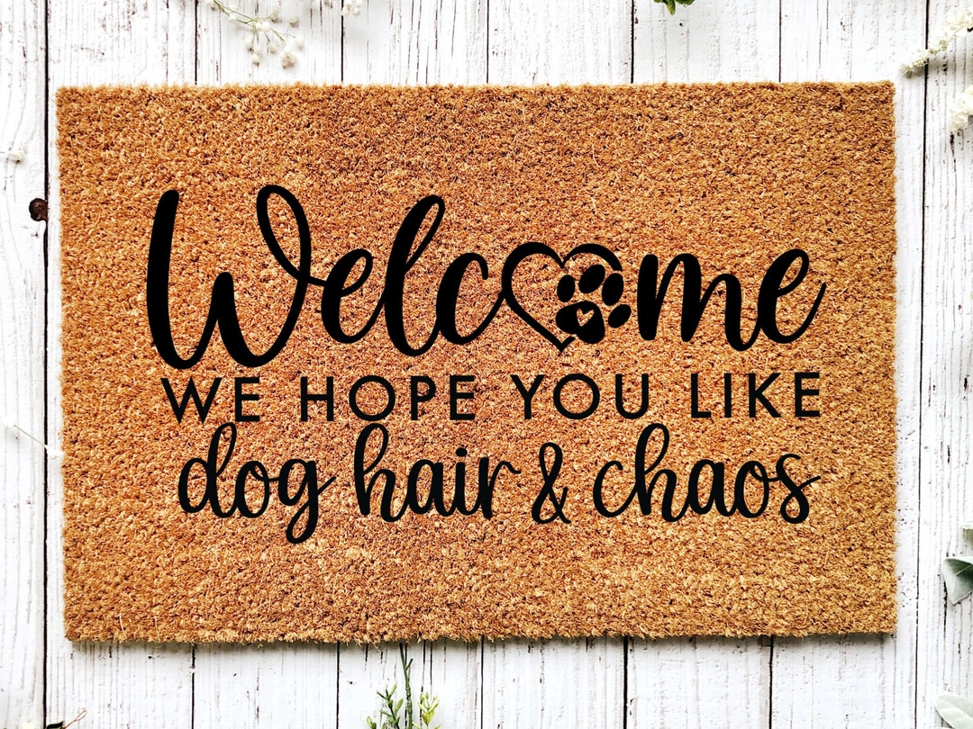Funny Dog Doormat Coir Doormat Mat Funny Dog Gifts Etsy