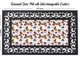 Easter Housewarming Gift | Spring Doormat | Doormat Closing Gift | Welcome Doormat | Welcome Doormat doormat insert | door mat insert
