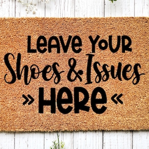 Welcome Mat, Funny Doormat, Housewarming Gift, Home Doormat, Coir Doormat, New Home Owner Gift, Welcome Doormat, Funny Front Door Mat