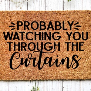 Funny Doormat, Housewarming Gift, Home Doormat, Coir Doormat, Welcome Mat, Front Door Doormat, Welcome Doormat, New Homeowner Gift