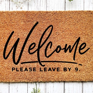 Funny Doormat, Welcome Mat, Housewarming Gift, Home Doormat, New Home Gift, Outdoor Doormat, Front Door Doormat, Welcome Doormat