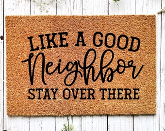 Welcome Mat, Funny Doormat, Housewarming Gift, Home Doormat, Coir Doormat, New Home Owner Gift, Welcome Doormat, Funny Front Door Mat