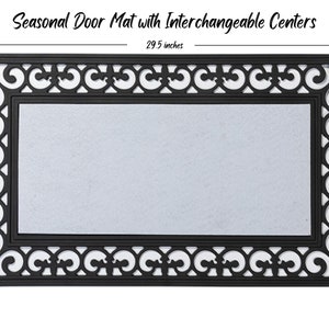 Mardi Gras Flag Coir Doormat main image 0