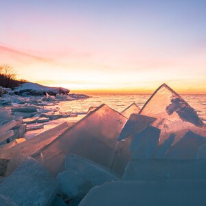 Ice at Avonia Beach