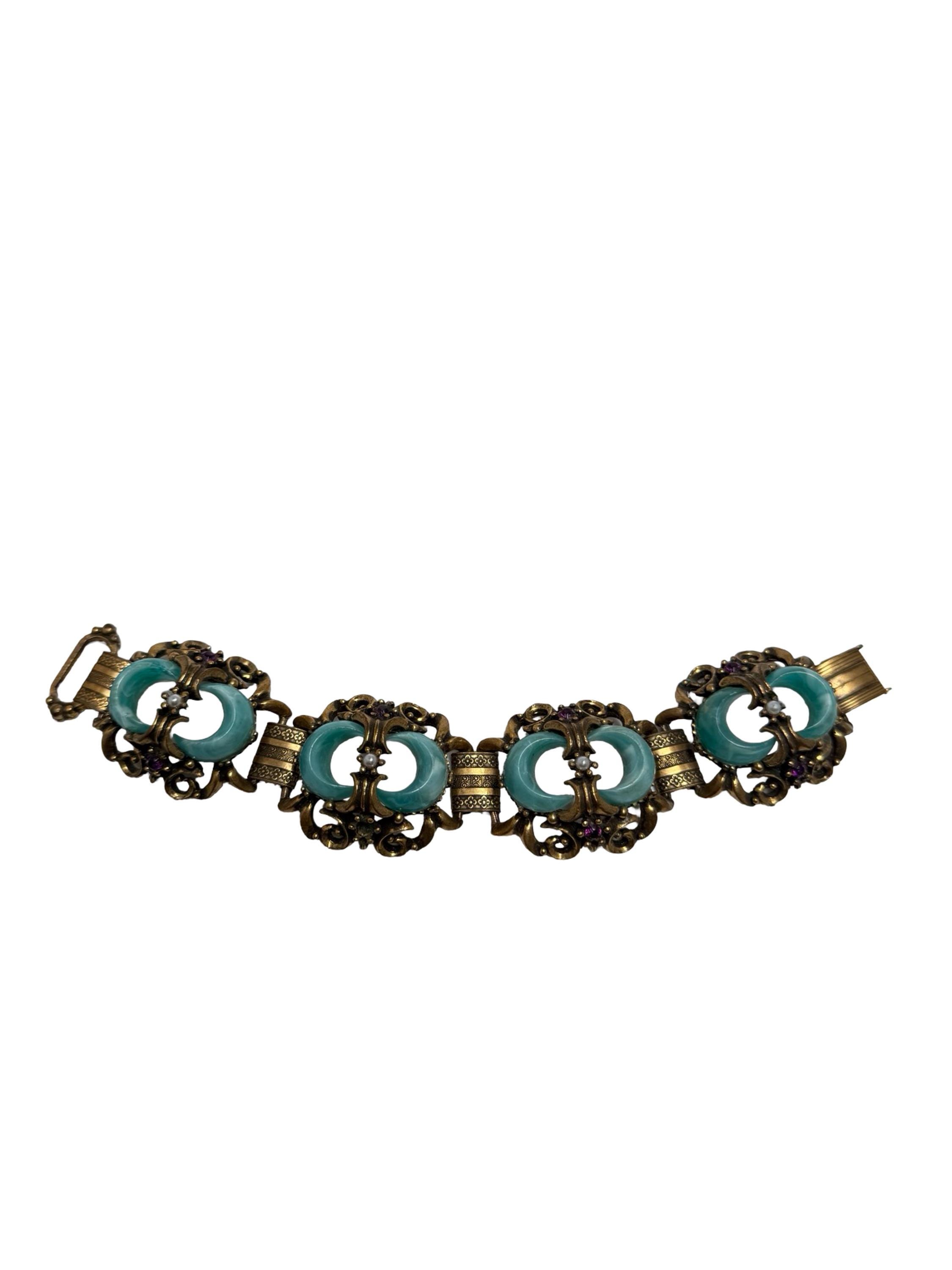 Bracelet « Chapeaux » Signé Dominique Aurientis Paris - Création De Designer Française - Occasion