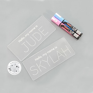 Personalized Name Tracing Board: Montessori Learn to Write