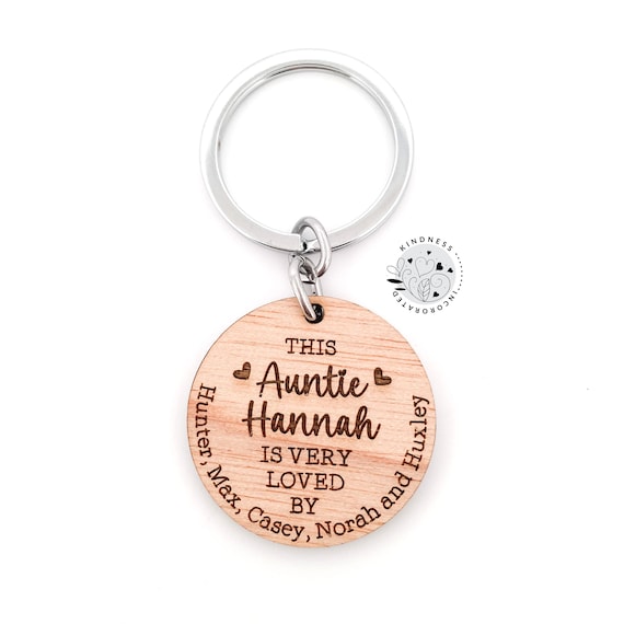 Auntie keychain sale