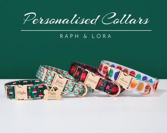 Personalized Dog Collar Lead Set For Christmas Gift,Puppy Collar Leash For Her, Luxury Pet Dog Collar for Small Dogs,Soft Puppy Collar Set