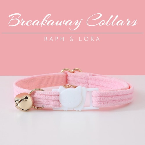 Breakaway Cat Collar With Name Engraved Quick Release Cat Etsy