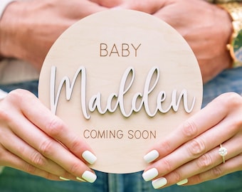 Baby Announcement, Baby Coming Soon, We Are Pregnant Sign, Pregnancy Announcement 2025, Baby Arriving Soon Sign, Personalized Baby Sign