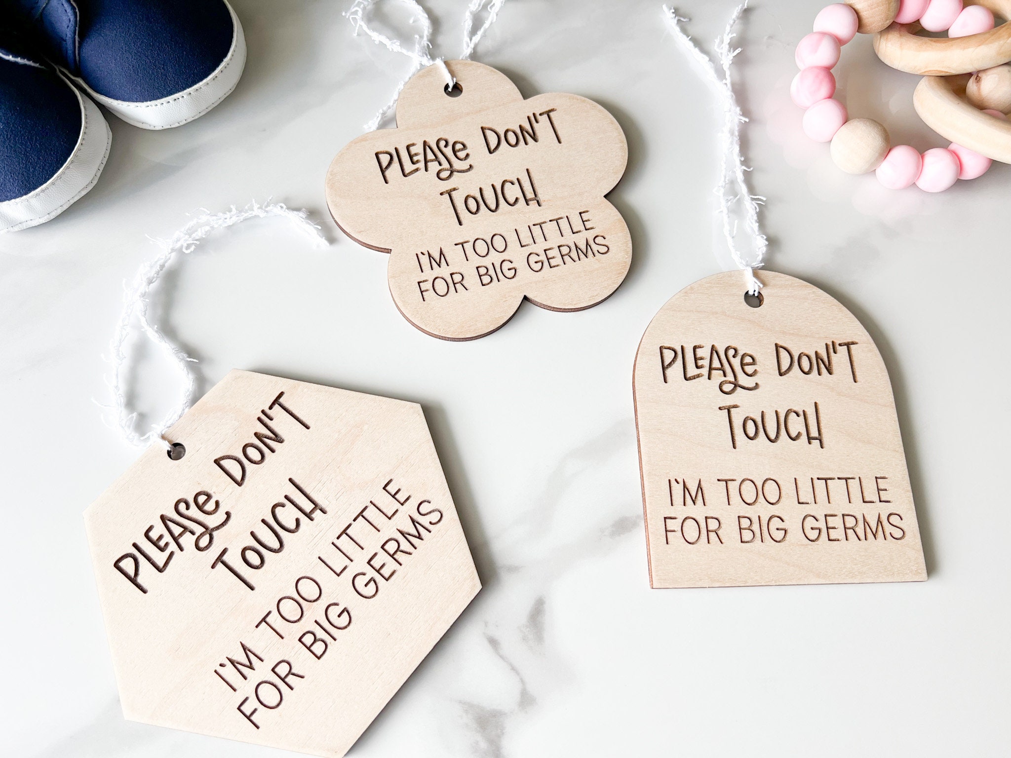 Please Don't Touch Germ Sign for Newborn, Don't Touch Baby, Do Not ...