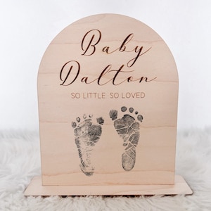 Baby Footprint Display, Ultrasound Frame Baby Announcement, Coming Soon Picture Frame, Personalized Pregnancy Gift, Sonogram Picture Stand