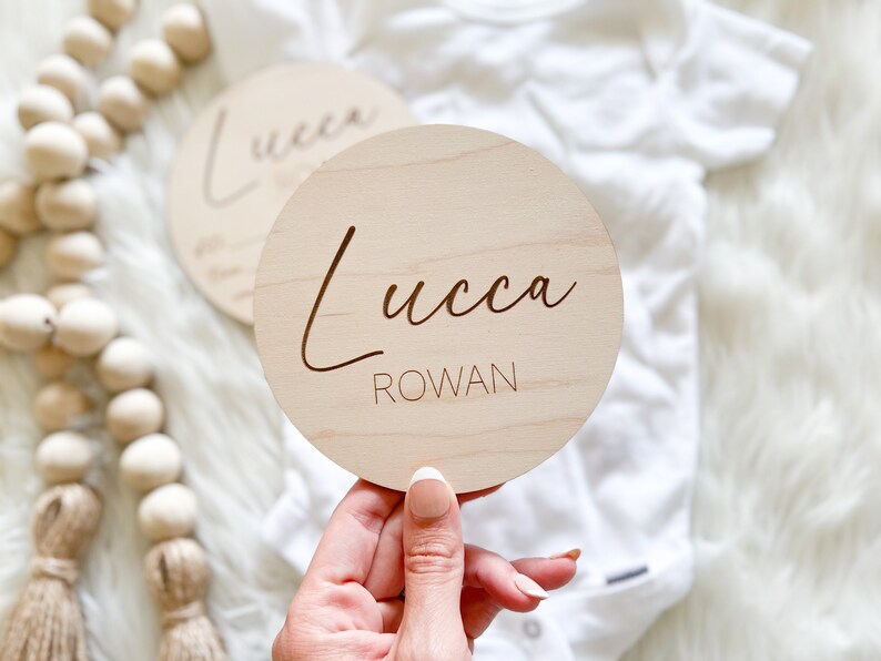Custom Baby Name Sign for Hospital, Birth Announcement Sign ...