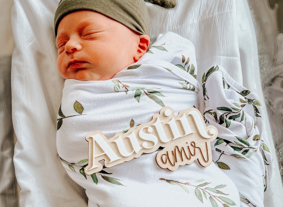 Baby Name Sign for Hospital, Birth Announcement Sign, Baby Announcement Sign, Baby Name Sign