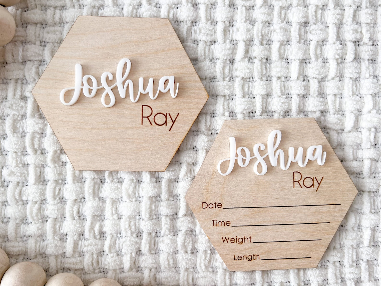 Birth Stats Announcement Sign Baby Name Announcement Sign 3D | Etsy
