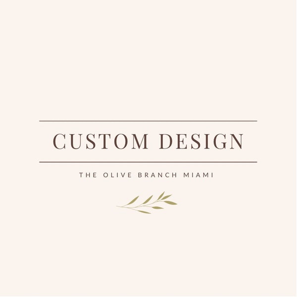 CUSTOM DESIGN FEE - Message before purchasing