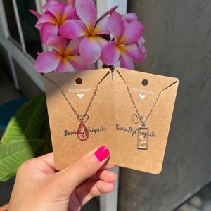 Floral Faith of a Mustard Seed Necklaces | Mustard Seed Pendant Necklaces | Christian Faith Pendant Necklaces