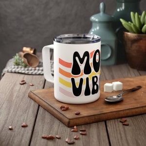 Caneca de café isolada, 10 onças
