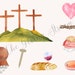 Easter Story Flannel Board, Easter Story Magnet Board, Preschool, Jesus ...