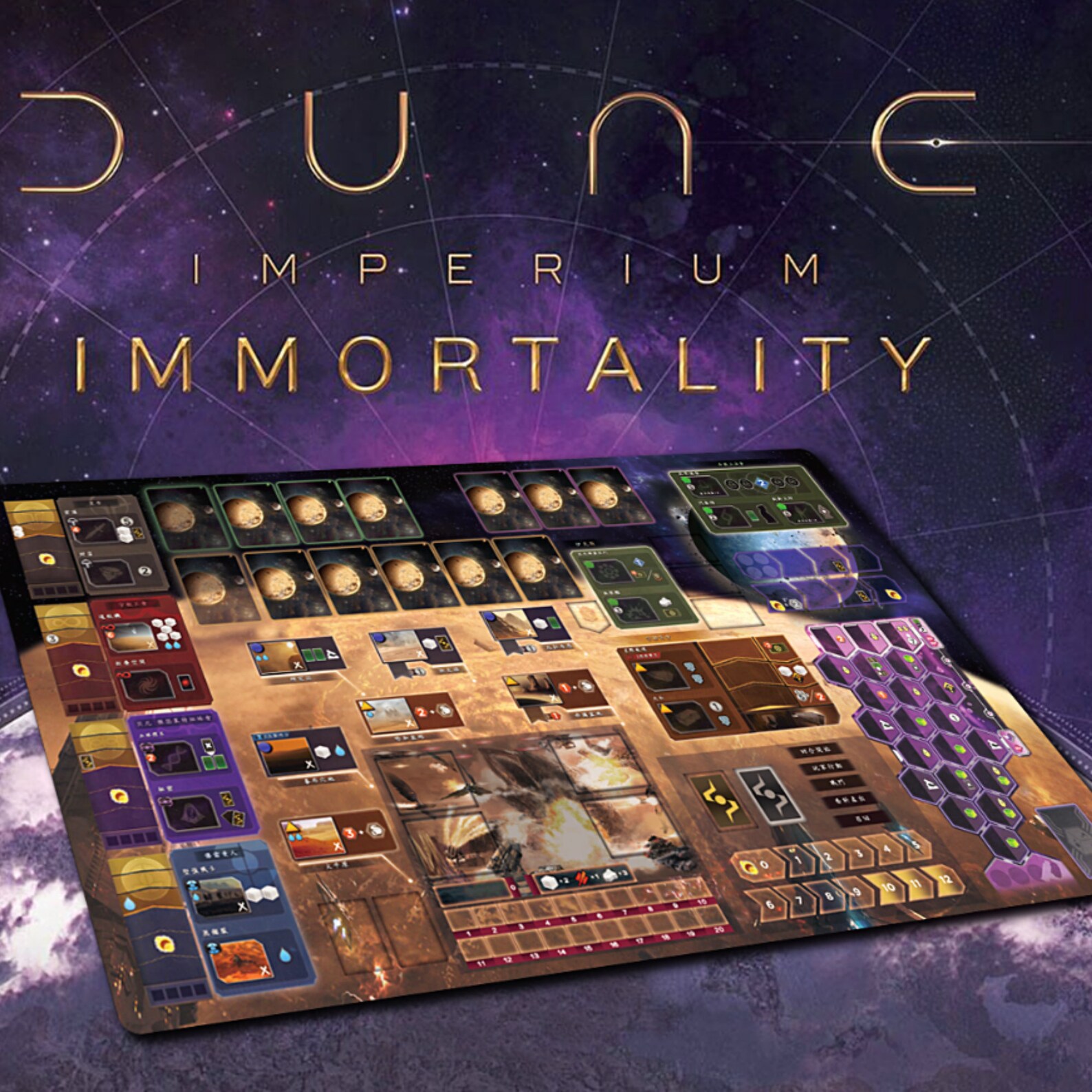 Selfdesigned Boardgame Duneimperium Playmat DUNE Etsy