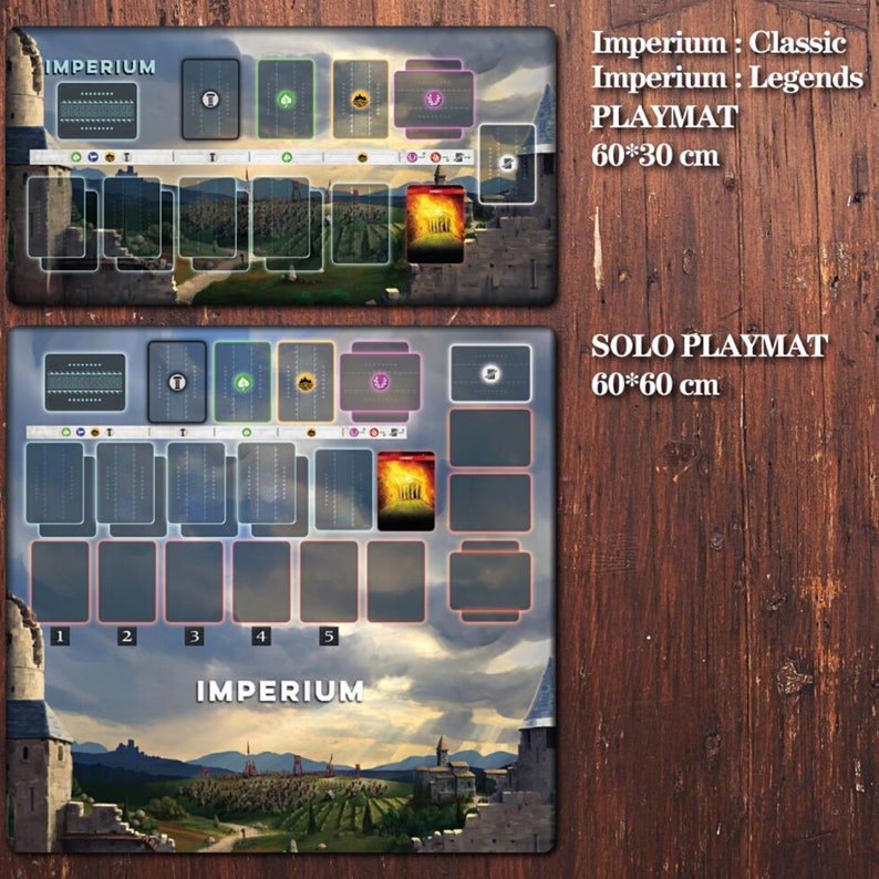 Selfdesigned Imperium Classic Legends Playmat Custom Mat Etsy