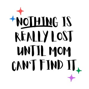 nichts ist verloren, bis Mama png nicht finden kann, Mama png, transparenter Hintergrund,