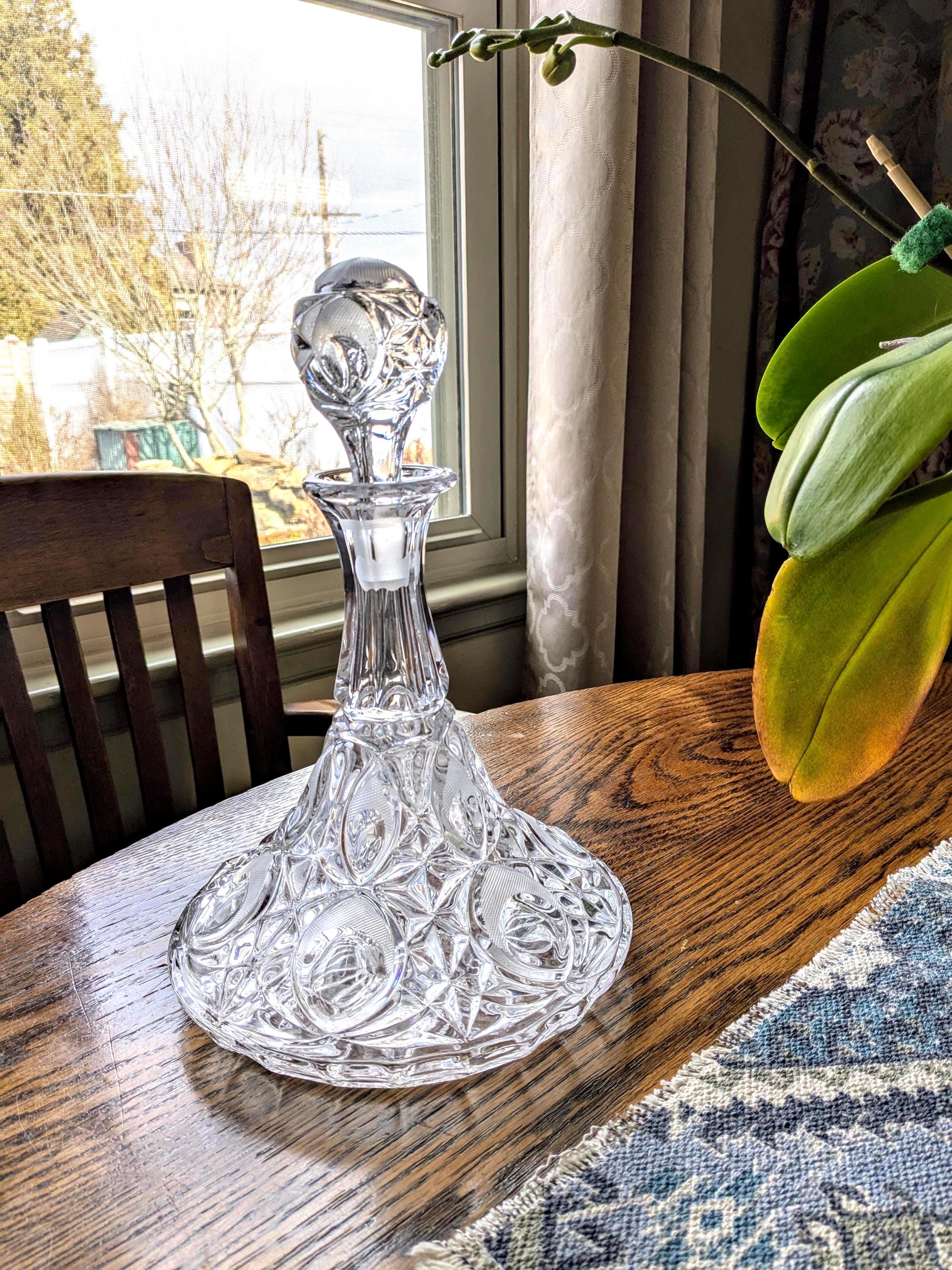 Crystal Bohemia Decanter Set - Etsy