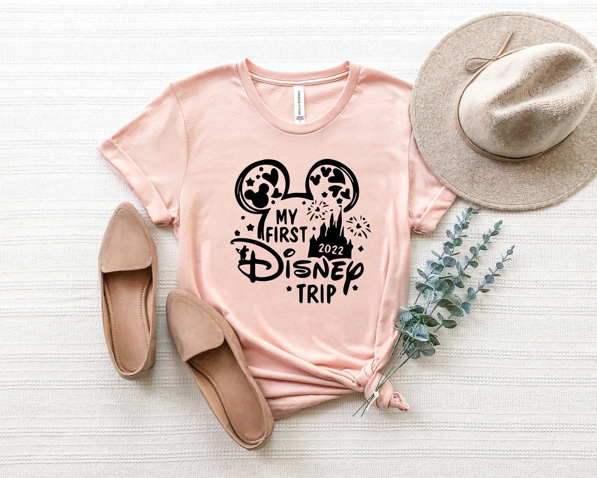 Discover My First Disney Trip Shirt, Disney Trip 2022 T-Shirt, Disneyland Shirt, Disney Family Shirt