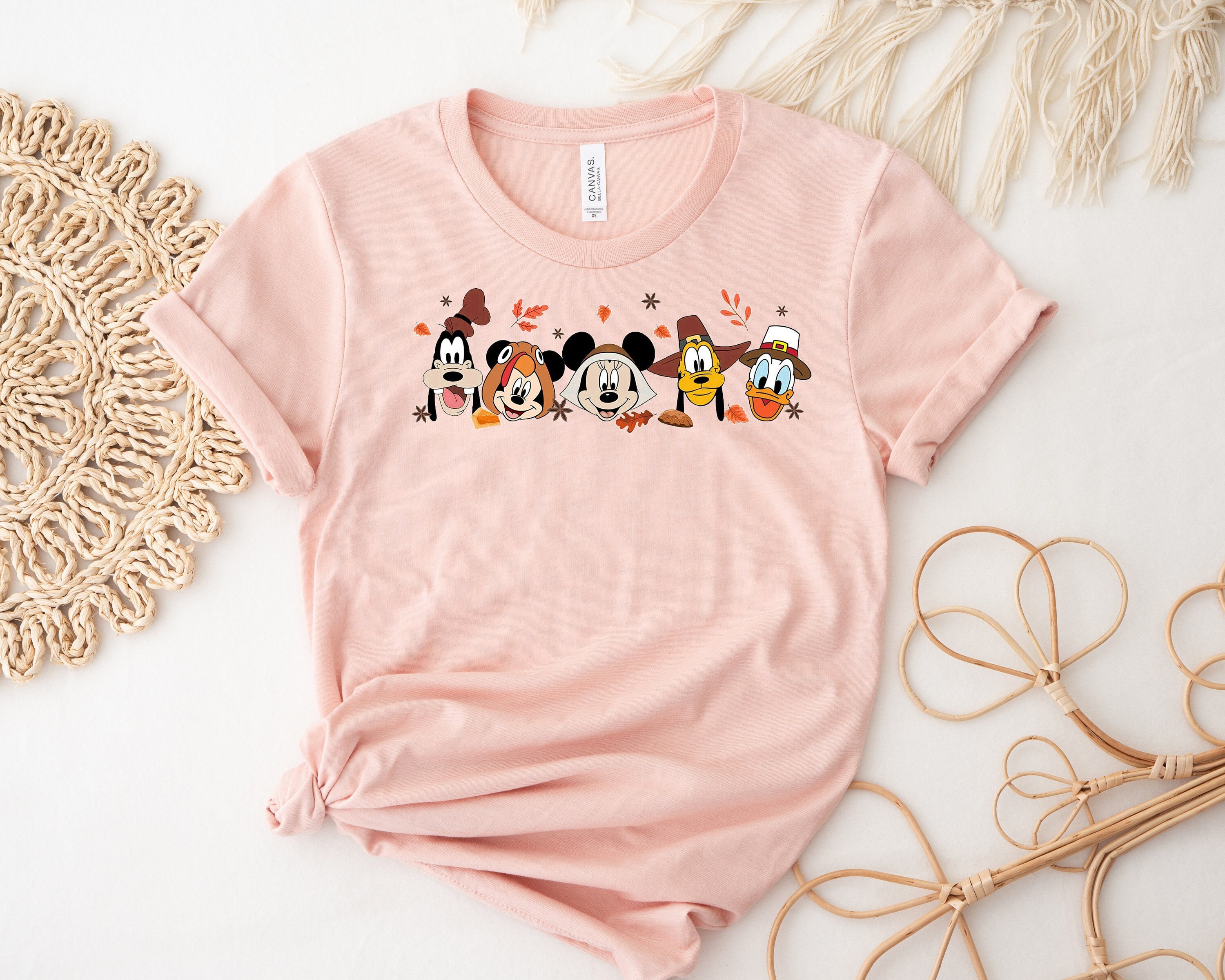 Discover Mickey and Friends Thanksgiving Shirt