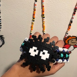 Soot Sprite Kandi cuff