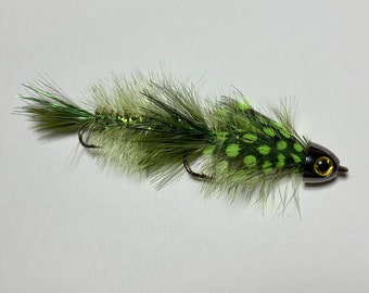 Sculpin Bugger (Articulated) - Streamer Fly Pattern for Fly Fishing Freshwater & Saltwater