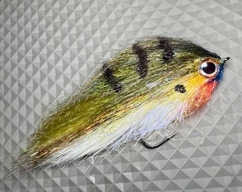 Bluegill Sunfish Bass - Streamer Fly Pattern for Fly Fishing Freshwater & Saltwater