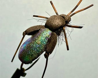 Vincent's Beetle - Foam Terrestrial Dry Fly Pattern for Fly Fishing Freshwater Trout, Bass, & Panfish